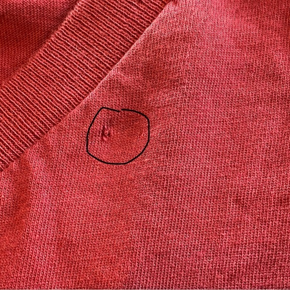 Polo by Ralph Lauren Men’s Small Maroon V-Neck 100% Cotton Short Sleeve T-Shirt - Picture 9 of 10